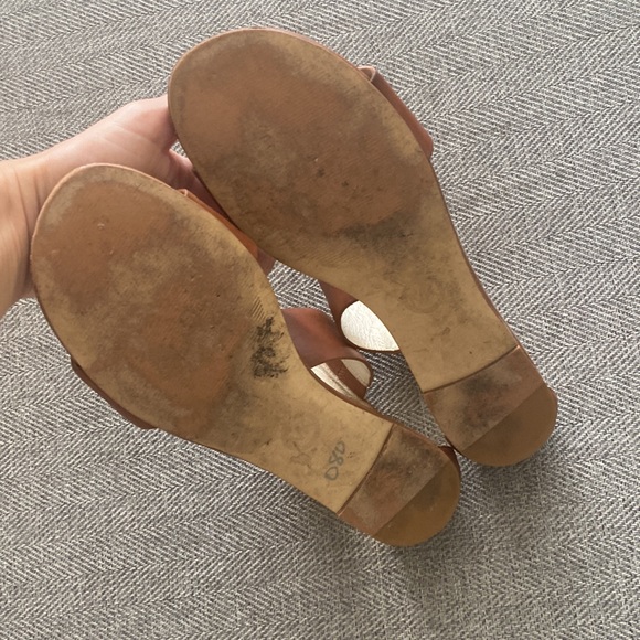 Michael Kors Genuine Leather Strappy Sandals - Picture 4 of 7